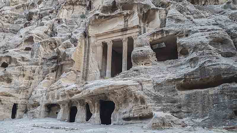 115 - Jordania - Little Petra - templo Nabateo
